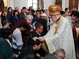 Кафедральний православний храм на вулиці Рессловой   - Тут ще проживає дуже багато українців - і не тільки тимчасово, багато російських, чотири тисячі православних сербів, а також болгари