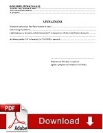 і бланк доручення в форматі pdf і doc при оформленні документів на повернення податку Tax Free (Такс Фрі) в магазині